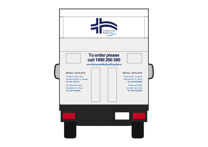 Homecare Medial Supplies van design 12
