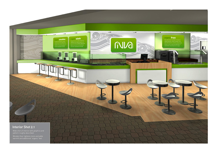 Rivva interior signage design