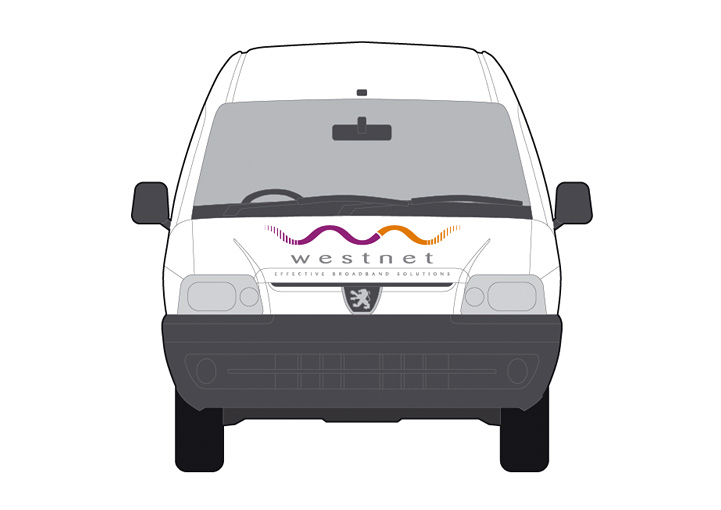 WestNet Broadband livery design