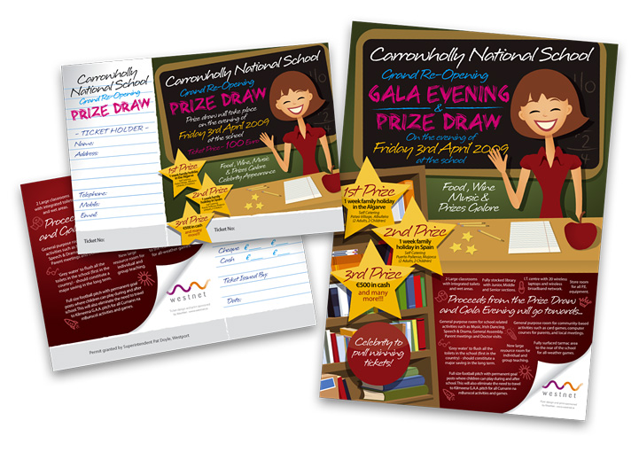WestNet Broadband flyer designs
